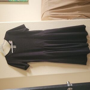 LuLaRoe Black Dress w/ Pockets and Zipper back 2XL